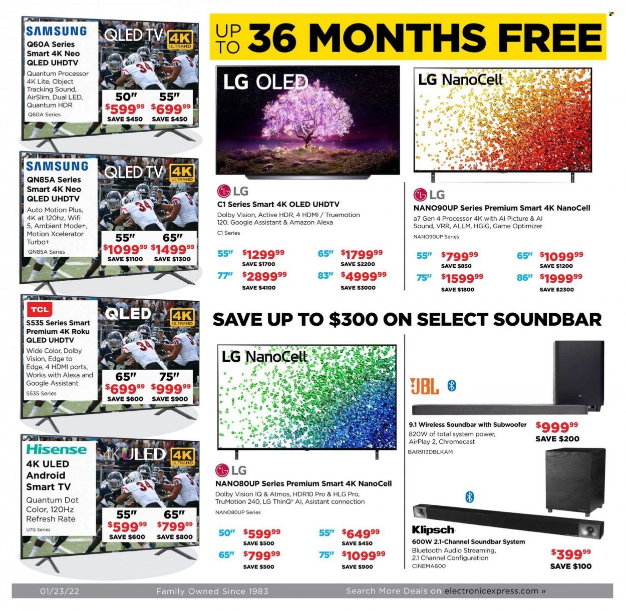 Electronic Express (AL, TN) Weekly Ad Flyer January 23 to January 30