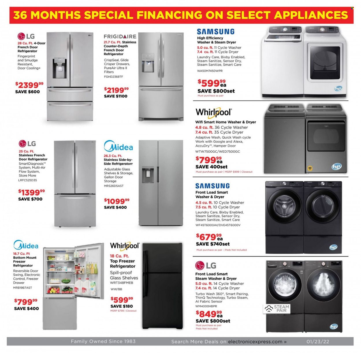 Electronic Express (AL, TN) Weekly Ad Flyer January 23 to January 30