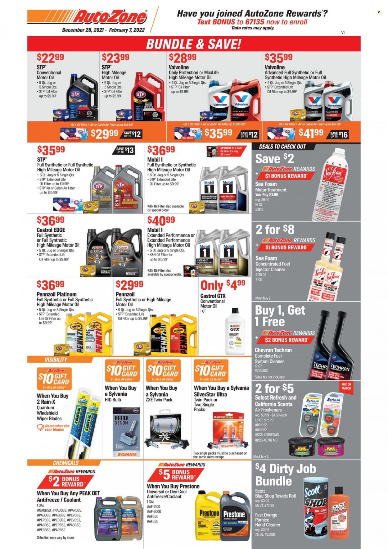 Autozone Weekly Ad Flyer January 26 to February 2