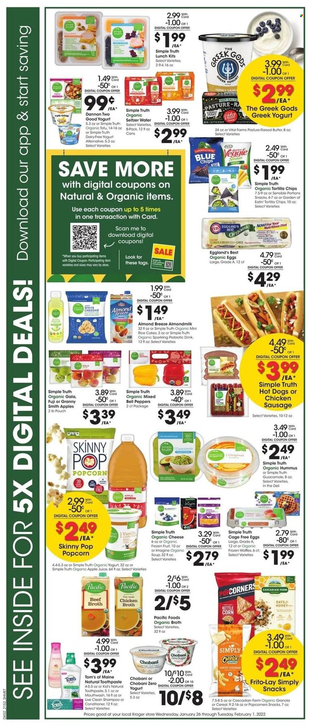 Kroger (GA, IL, LA, MI, OK, SC, TN, TX, VA) Weekly Ad Flyer January 26 to February 2