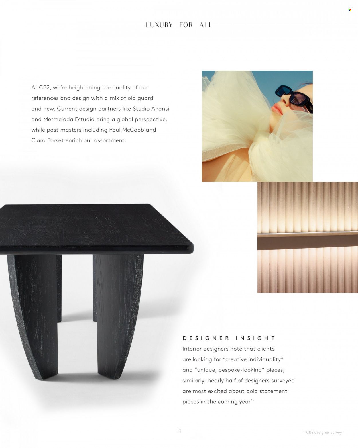 CB2 Next in design Promotions & Flyer Specials January 2023