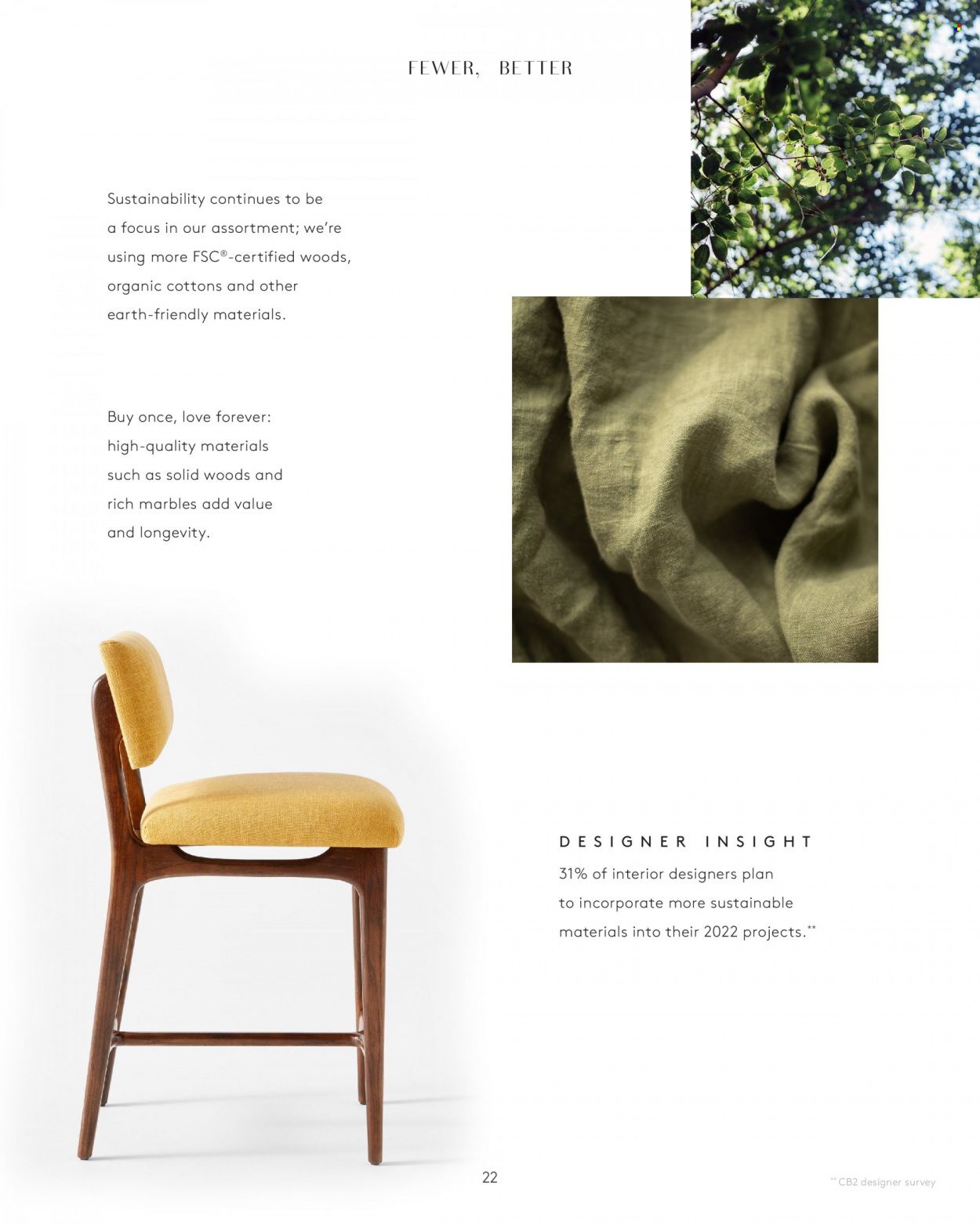 CB2 Next in design Promotions & Flyer Specials January 2023