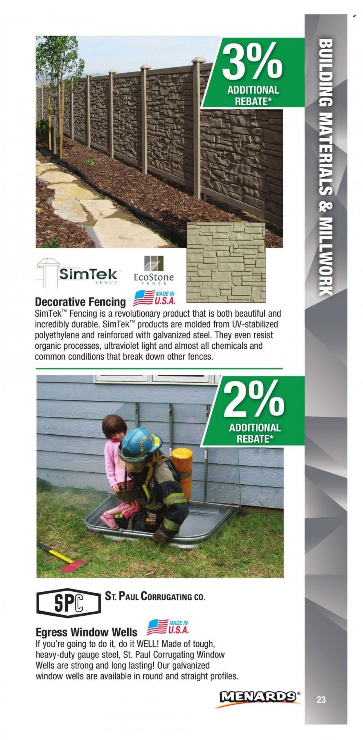 Menards (IA, IL, IN, MI, MN, MO, ND, NE, WI) CONTRACTOR CARD BROCHURE Weekly Ad Flyer Specials January 2 to December 31, 2022
