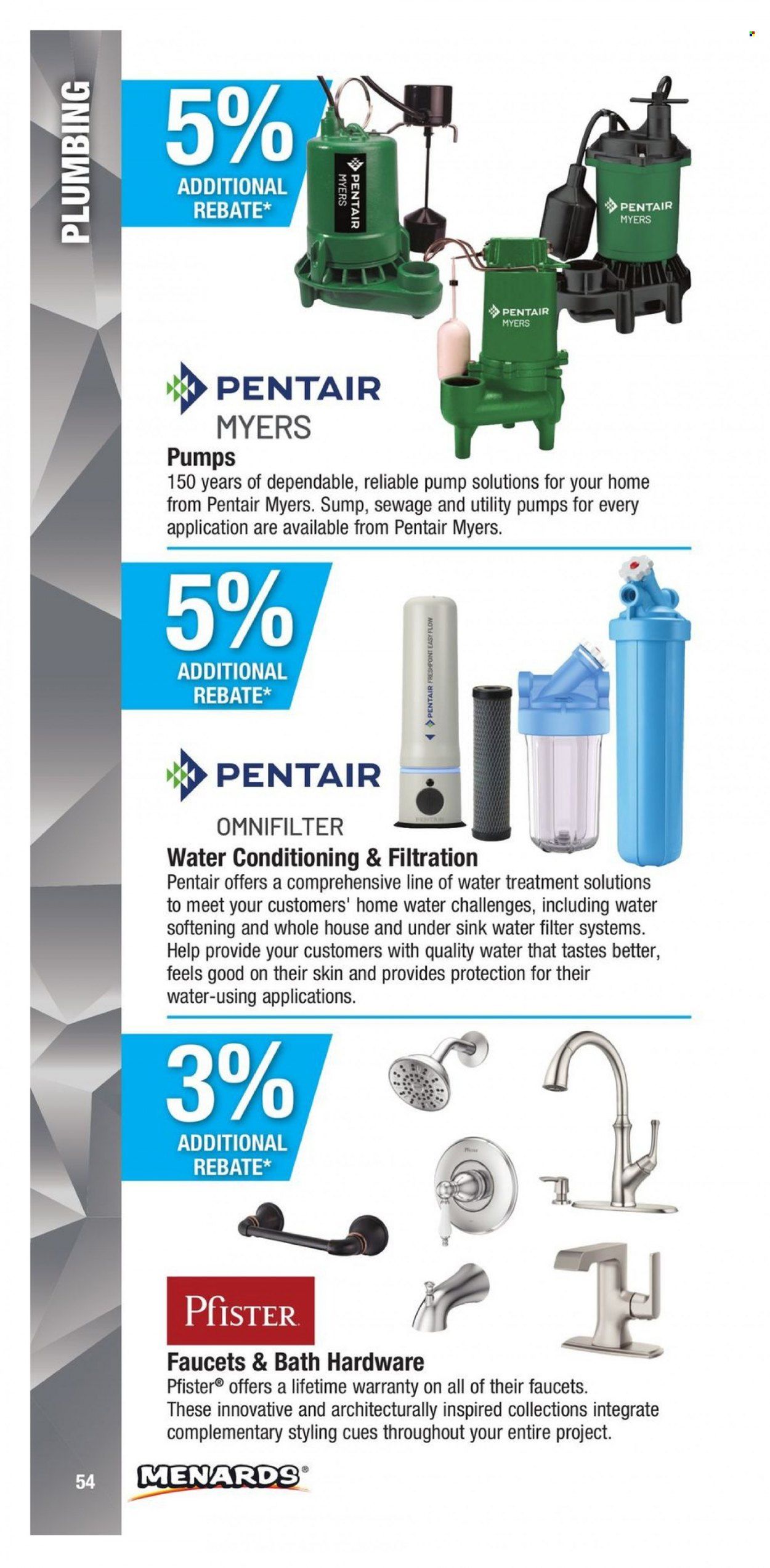 Menards (IA, IL, IN, MI, MN, MO, ND, NE, WI) CONTRACTOR CARD BROCHURE Weekly Ad Flyer Specials January 2 to December 31, 2022