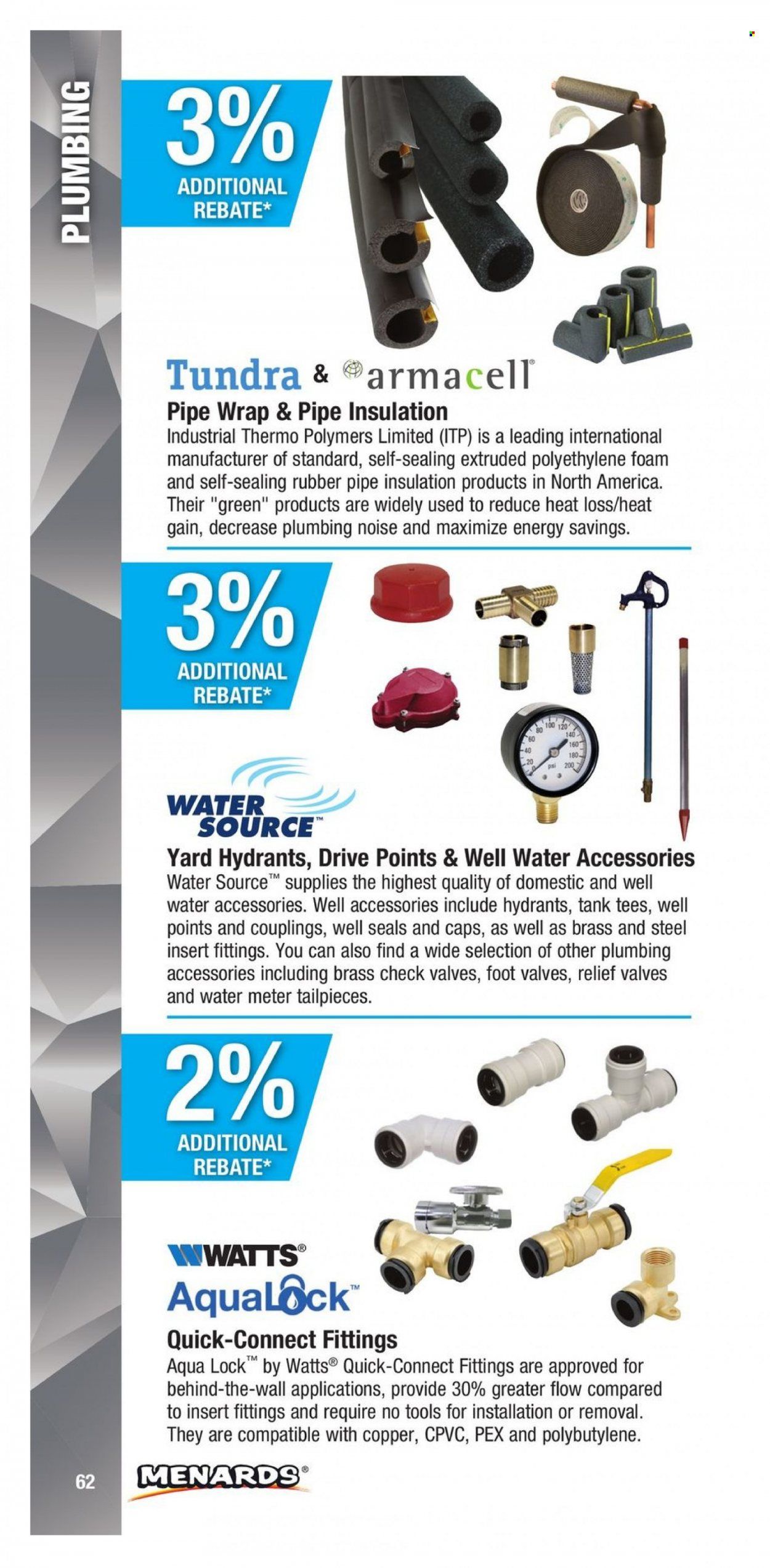 Menards (IA, IL, IN, MI, MN, MO, ND, NE, WI) CONTRACTOR CARD BROCHURE Weekly Ad Flyer Specials January 2 to December 31, 2022
