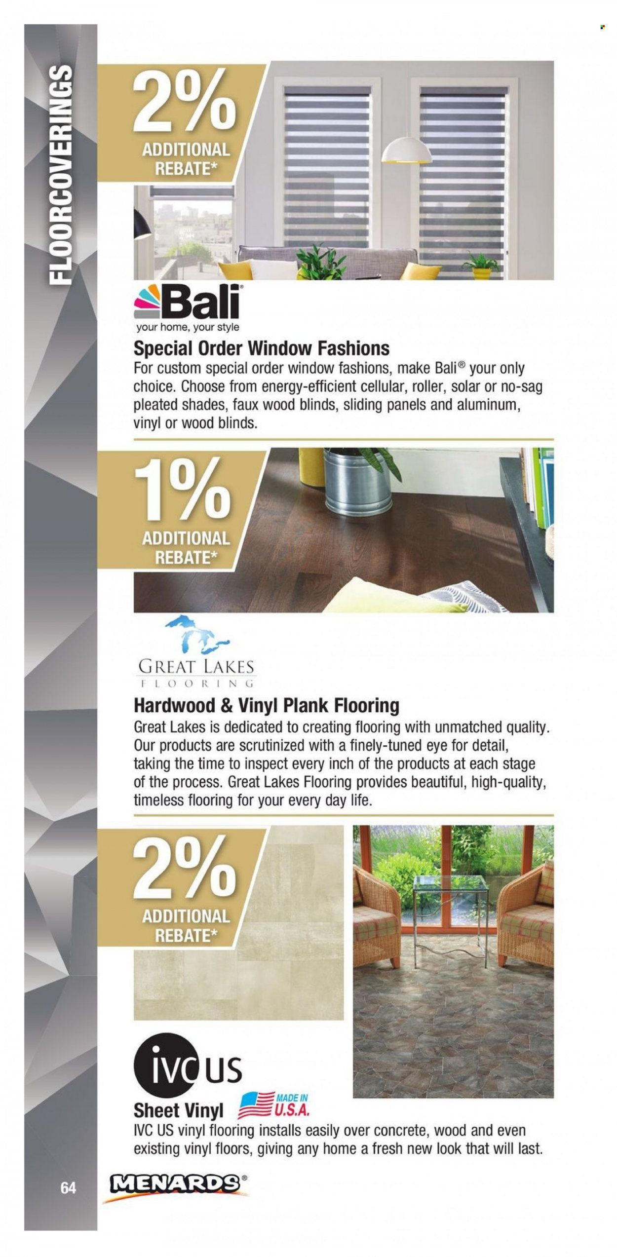 Menards (IA, IL, IN, MI, MN, MO, ND, NE, WI) CONTRACTOR CARD BROCHURE Weekly Ad Flyer Specials January 2 to December 31, 2022