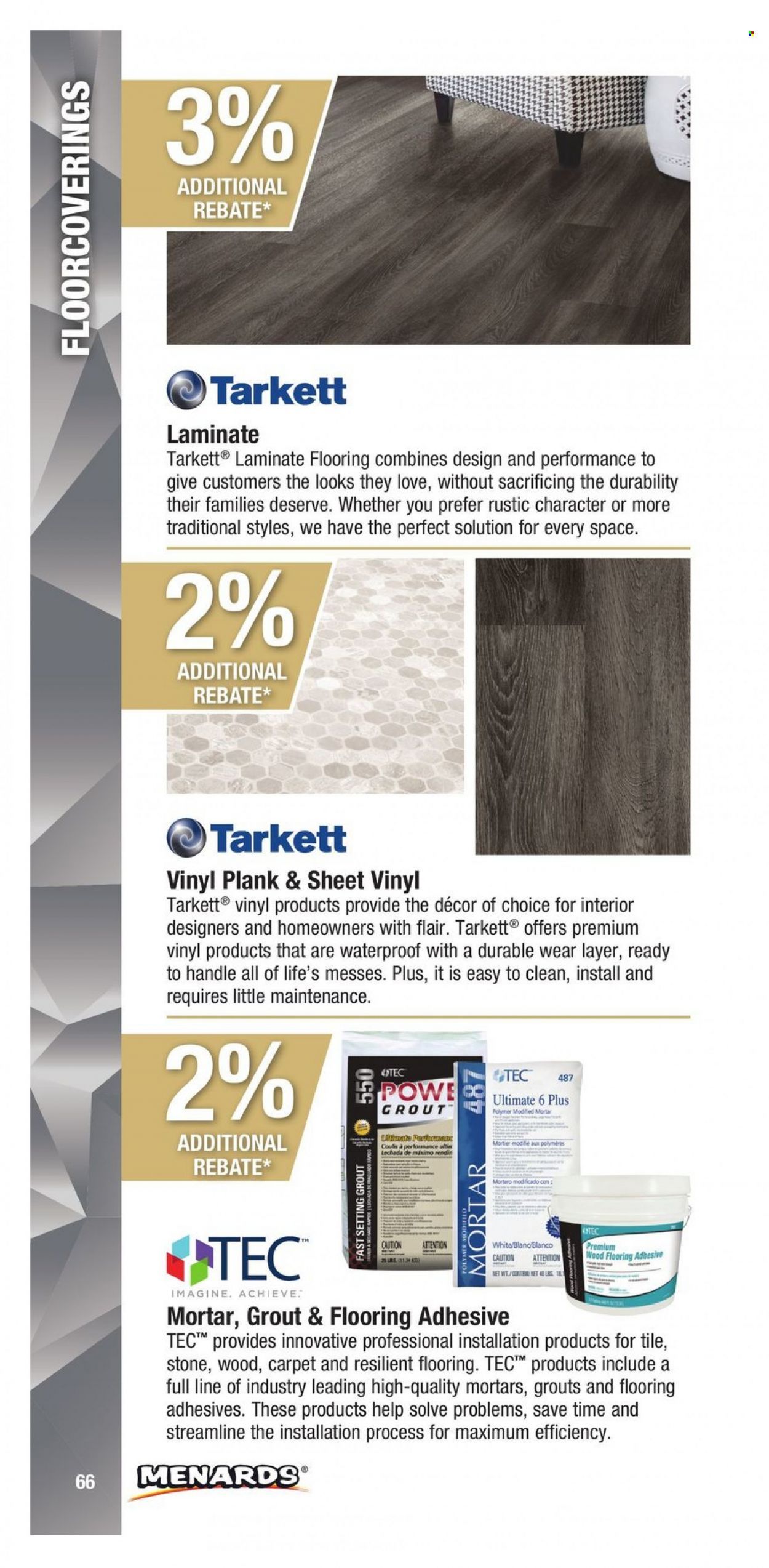 Menards (IA, IL, IN, MI, MN, MO, ND, NE, WI) CONTRACTOR CARD BROCHURE Weekly Ad Flyer Specials January 2 to December 31, 2022
