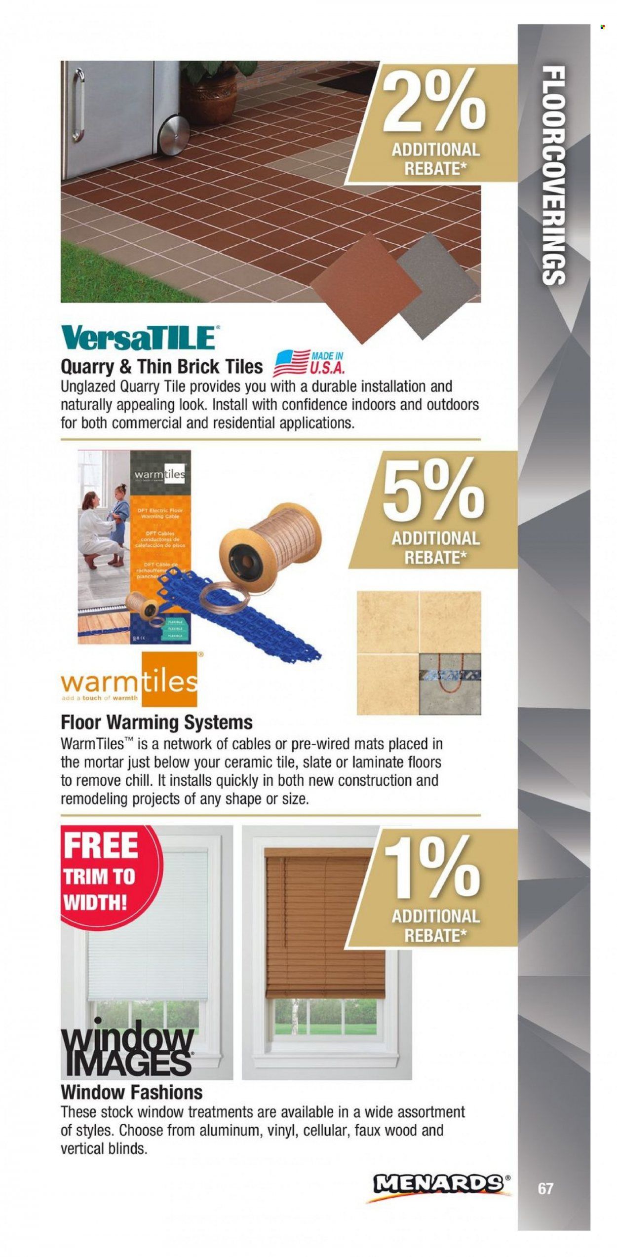 Menards (IA, IL, IN, MI, MN, MO, ND, NE, WI) CONTRACTOR CARD BROCHURE Weekly Ad Flyer Specials January 2 to December 31, 2022