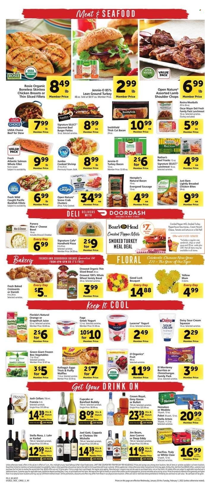 Safeway (AZ, CA, CO, HI, MD, NE, OR, VA, WA) Weekly Ad Flyer January 26 to February 2