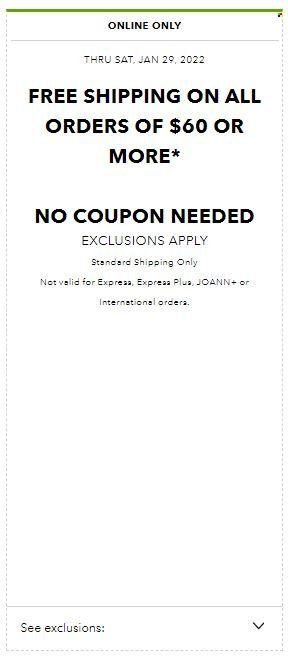 JOANN Weekly Ad Flyer January 26 to February 2