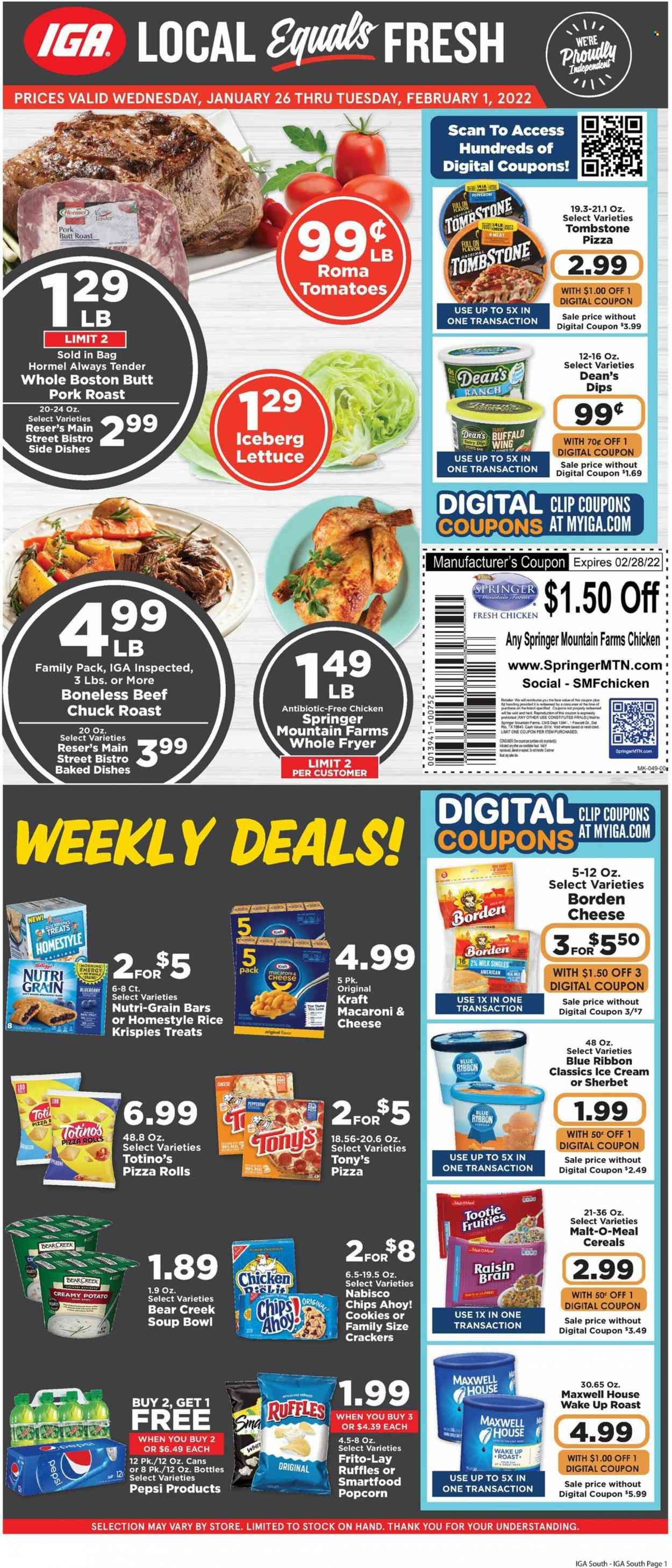 IGA Weekly Ad Flyer January 26 to February 2