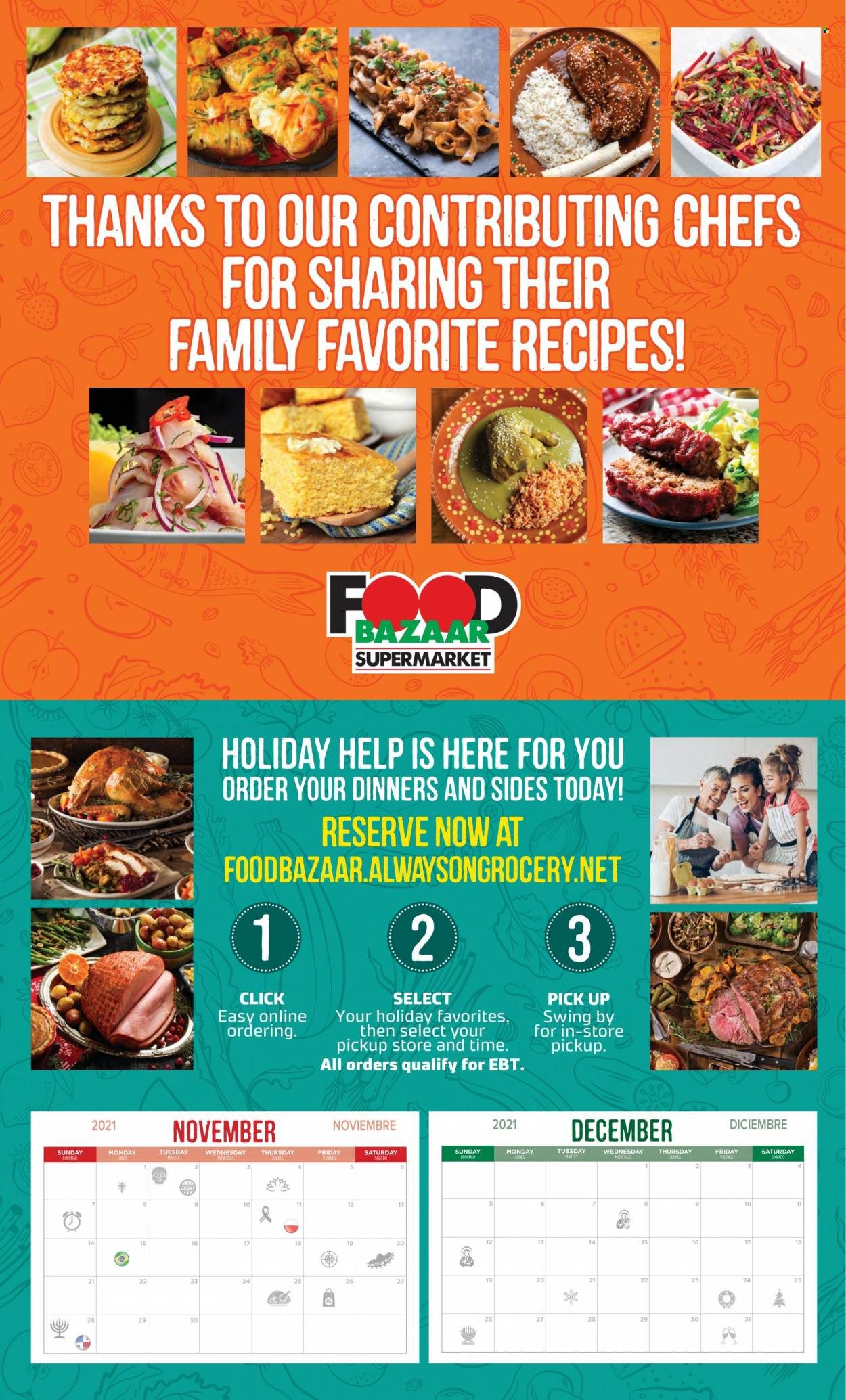 Food Bazaar (CT, NJ, NY) Food Bazaar Calendar 2022 Weekly Ad Flyer Specials January 1 to December 31, 2022