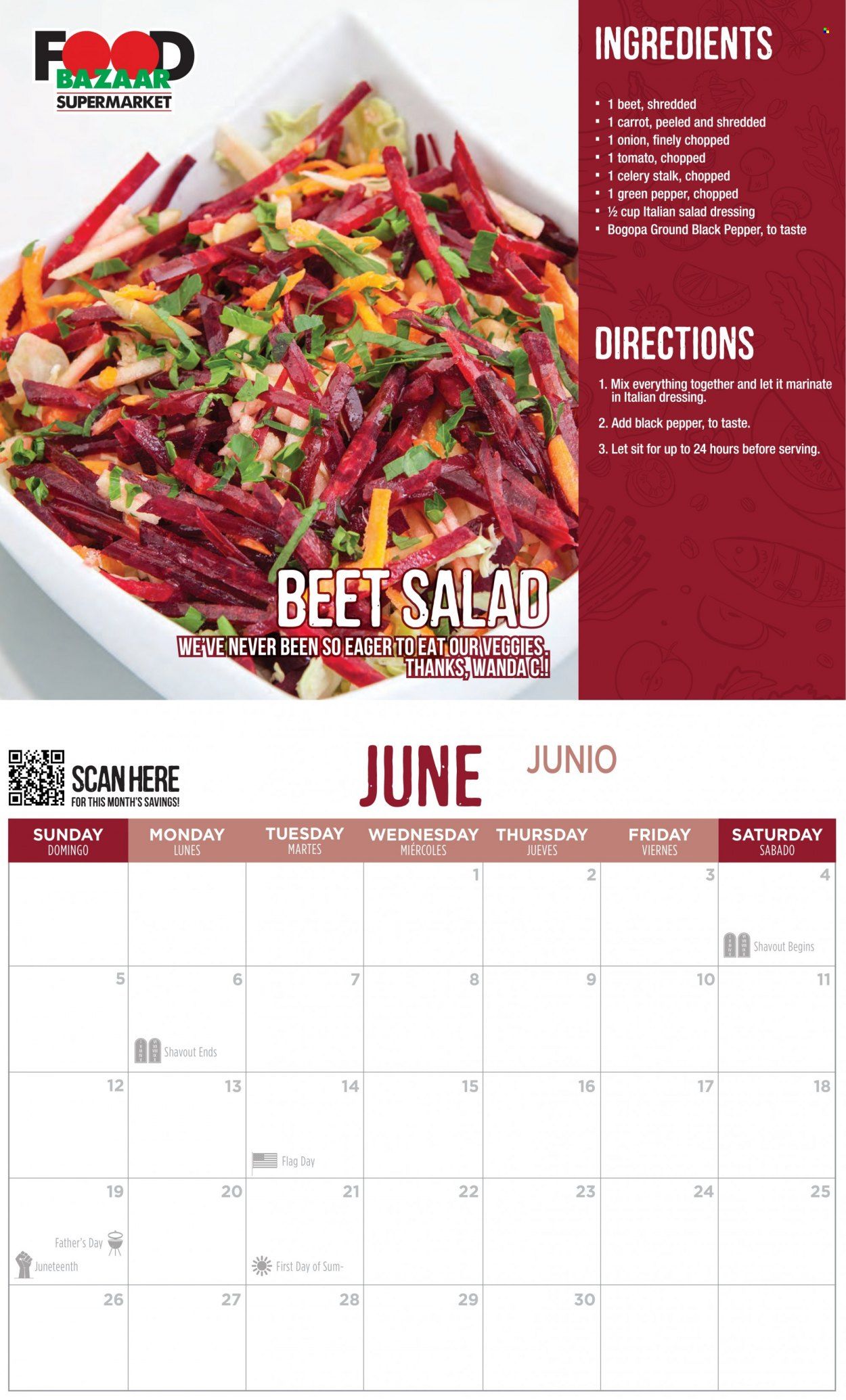 Food Bazaar (CT, NJ, NY) Food Bazaar Calendar 2022 Weekly Ad Flyer Specials January 1 to December 31, 2022