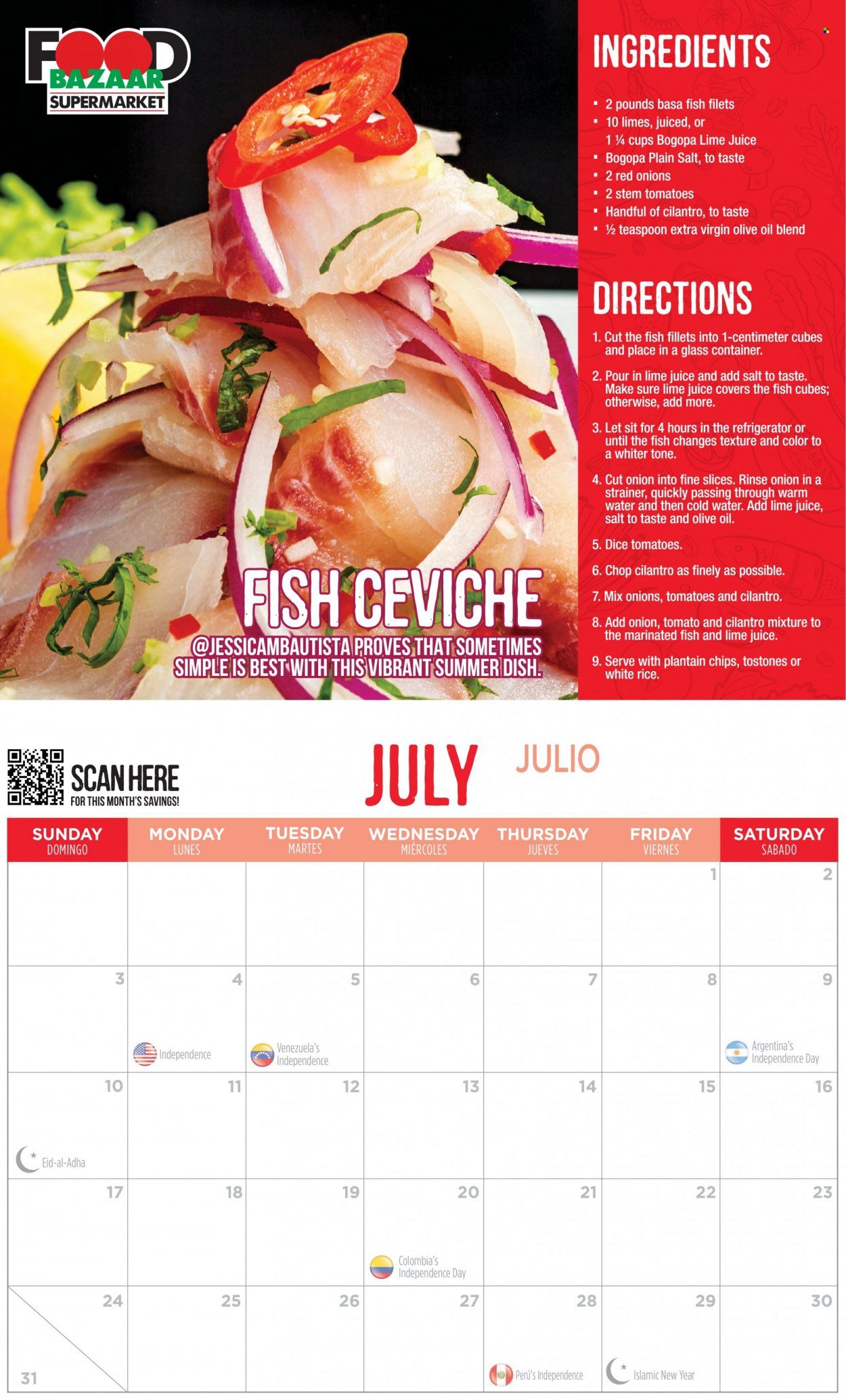 Food Bazaar (CT, NJ, NY) Food Bazaar Calendar 2022 Weekly Ad Flyer Specials January 1 to December 31, 2022