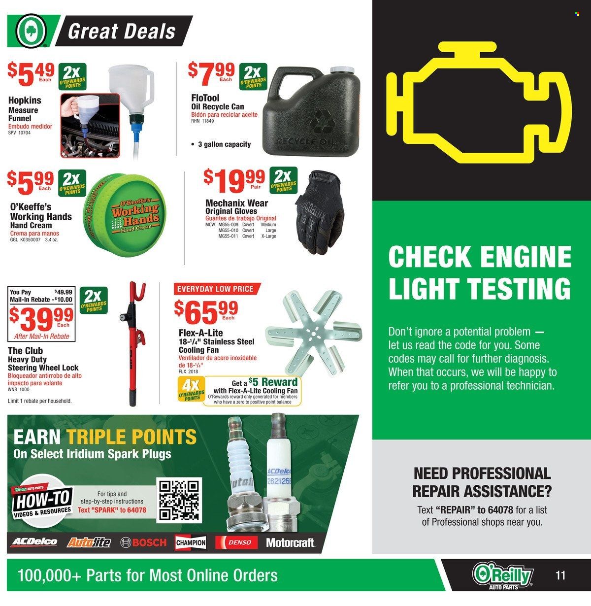 O'Reilly Auto Parts Weekly Ad Flyer January 26 to February 2