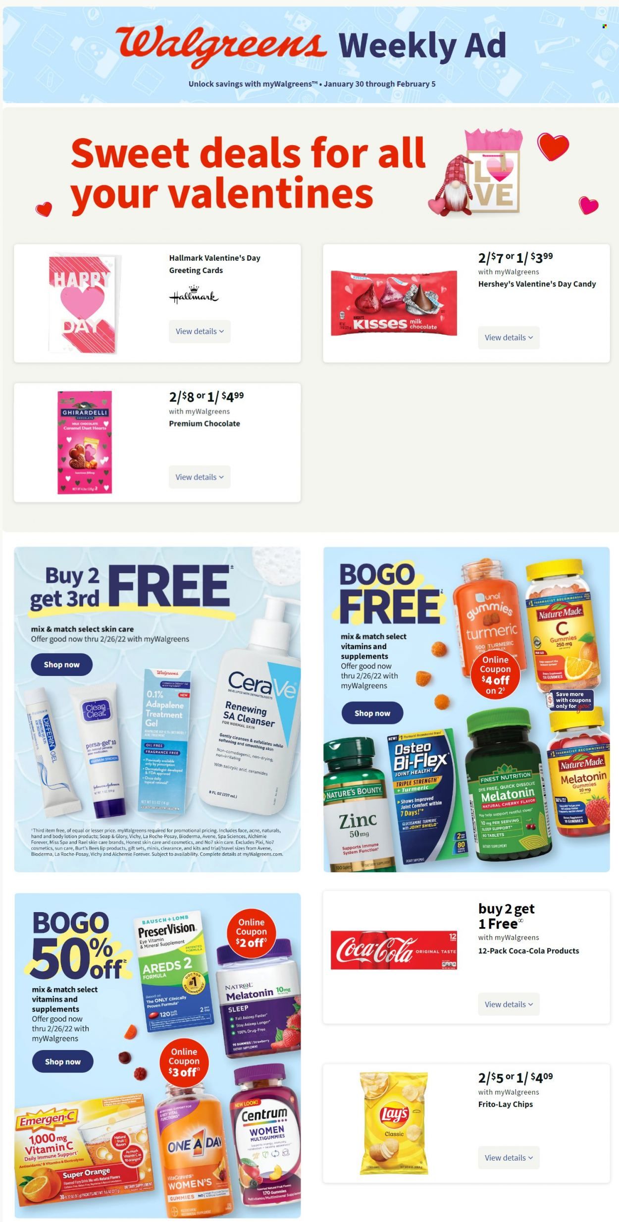 Walgreens Weekly Ad Flyer January 26 to February 2