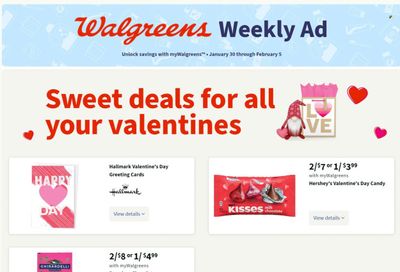 Walgreens Weekly Ad Flyer January 26 to February 2