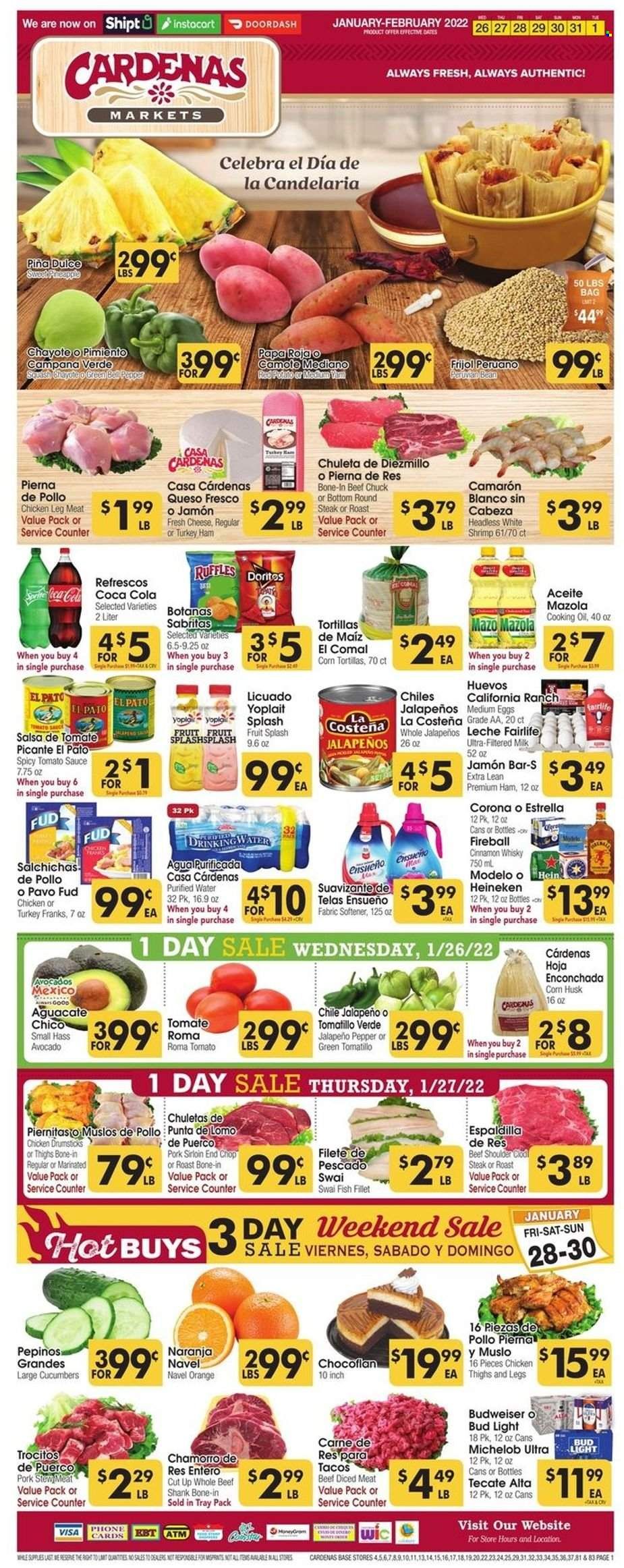 Cardenas (CA, NV) Weekly Ad Flyer January 26 to February 2