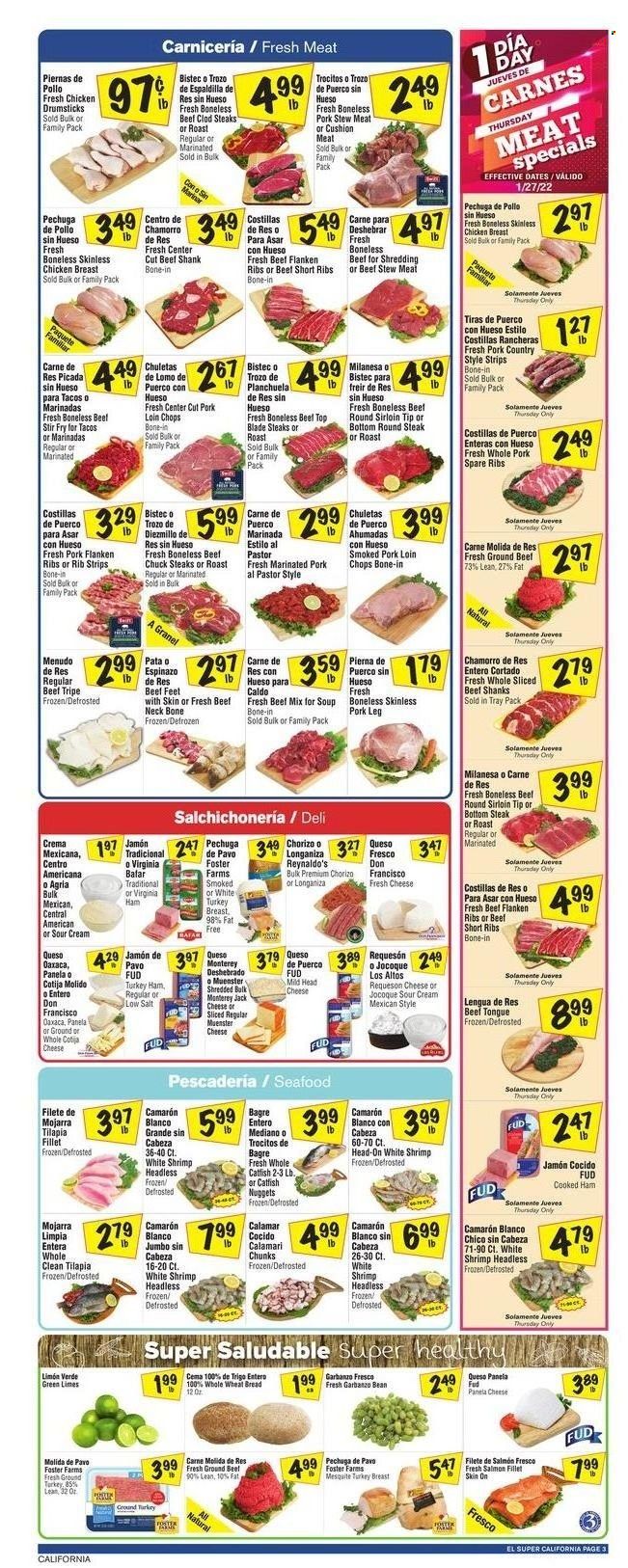 El Super (CA, NM, NV, TX) Weekly Ad Flyer January 26 to February 2