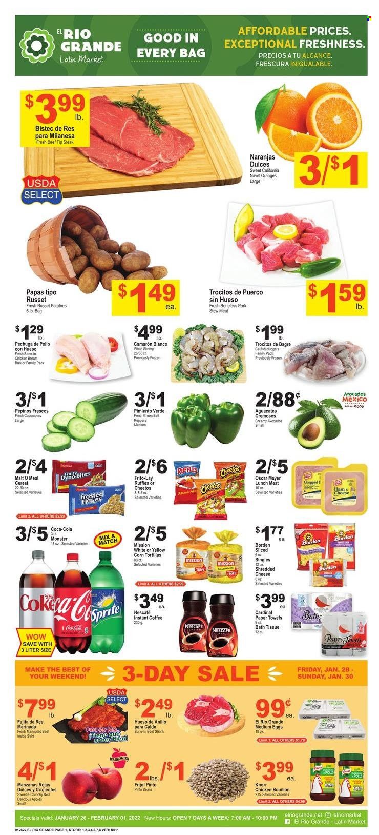 El Rio Grande (TX) Weekly Ad Flyer January 26 to February 2