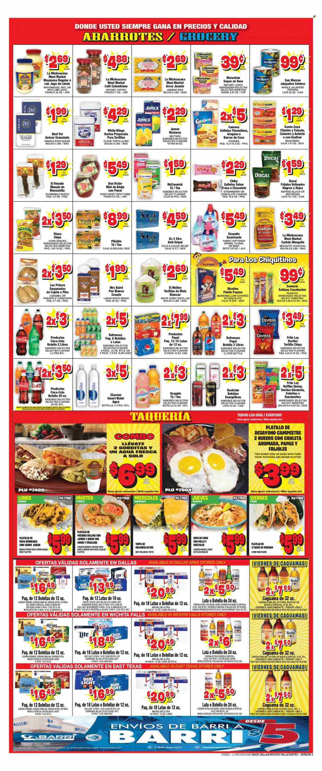 La Michoacana Meat Market (TX) Weekly Ad Flyer January 26 to February 2