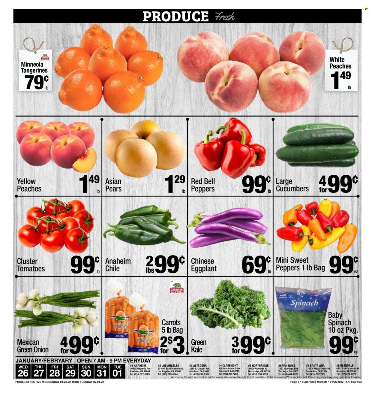 Super King Markets (CA) Weekly Ad Flyer January 27 to February 3