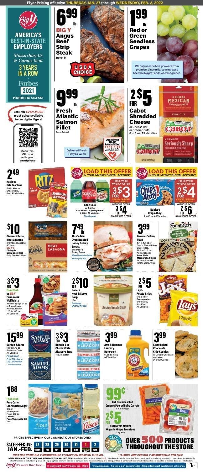 Big Y (CT) Weekly Ad Flyer January 27 to February 3