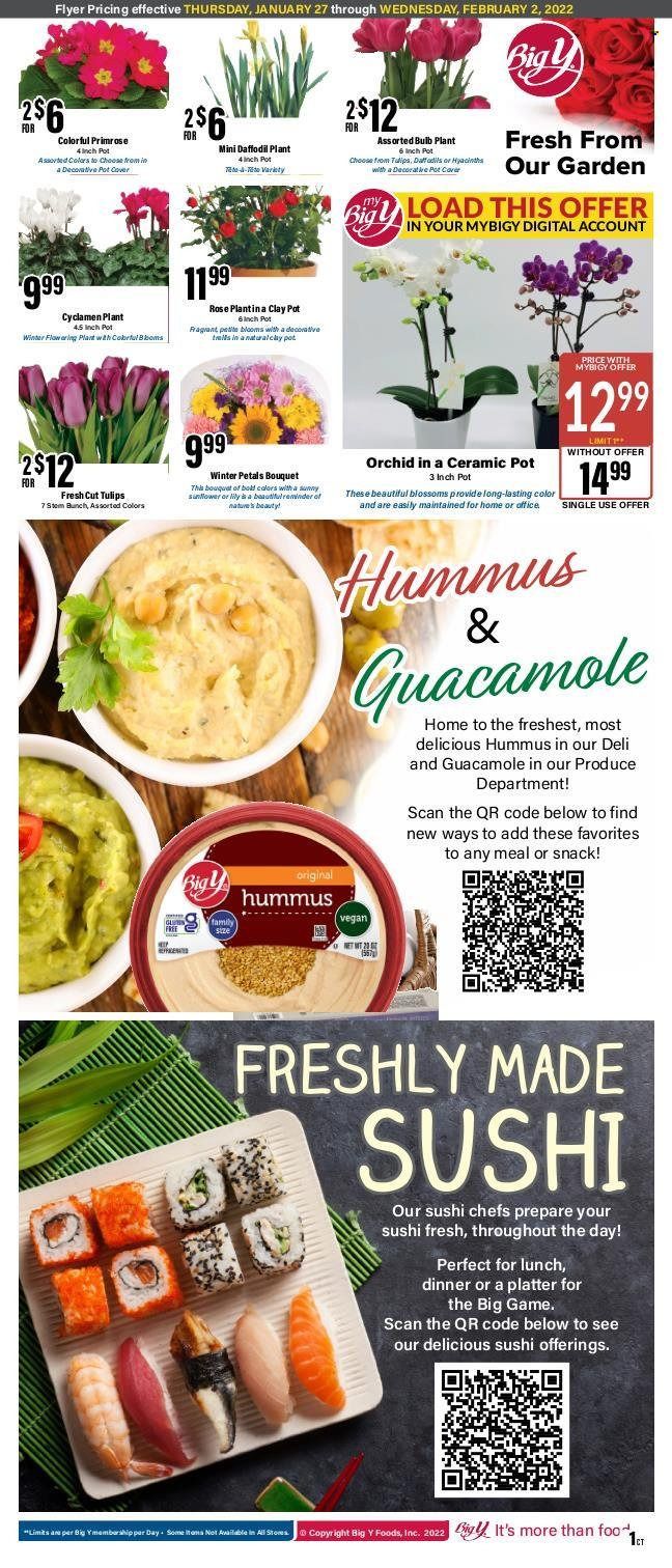 Big Y (CT) Weekly Ad Flyer January 27 to February 3