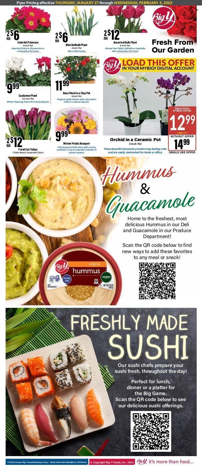 Big Y (MA) Weekly Ad Flyer January 27 to February 3