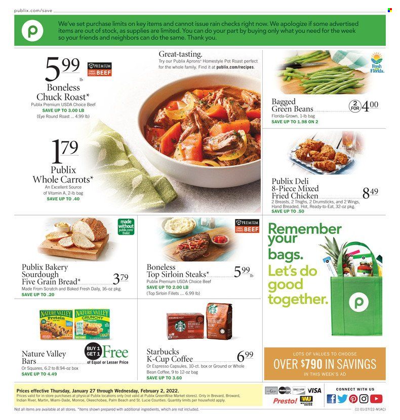 Publix (AL, FL, GA, NC, SC, TN) Weekly Ad Flyer January 27 to February 3