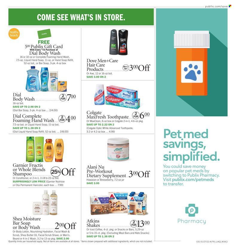 Publix (AL, FL, GA, NC, SC, TN) Weekly Ad Flyer January 27 to February 3