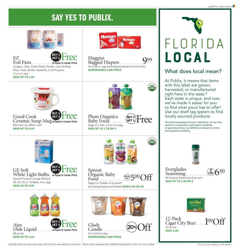 Publix (AL, FL, GA, NC, SC, TN) Weekly Ad Flyer January 27 to February 3