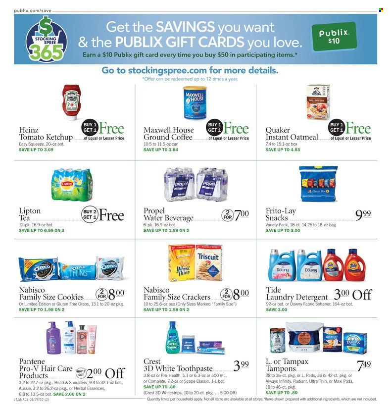 Publix (AL, FL, GA, NC, SC, TN) Weekly Ad Flyer January 27 to February 3