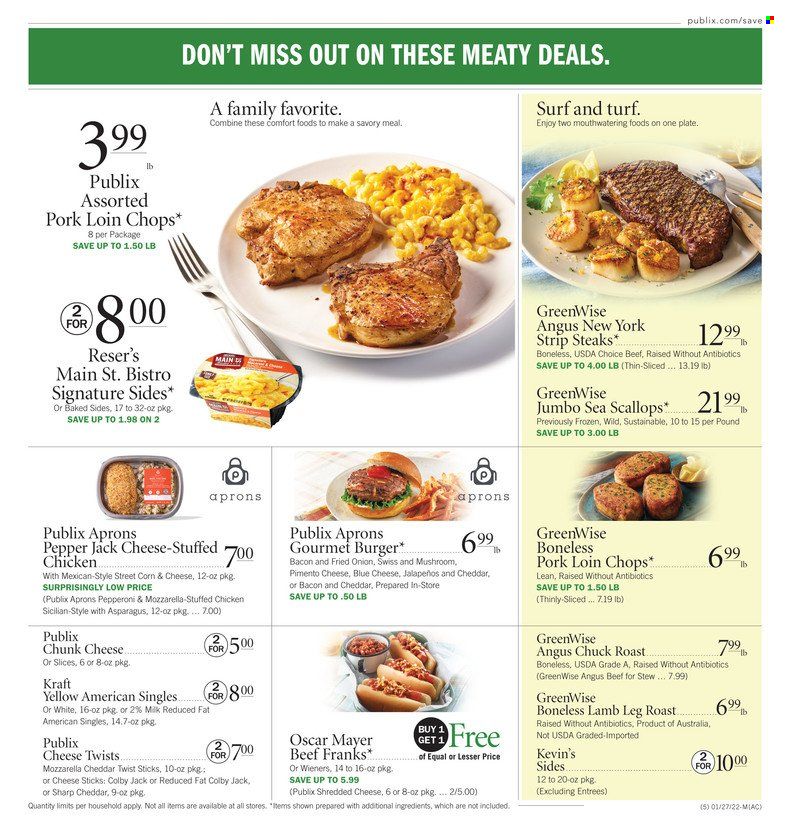 Publix (AL, FL, GA, NC, SC, TN) Weekly Ad Flyer January 27 to February 3