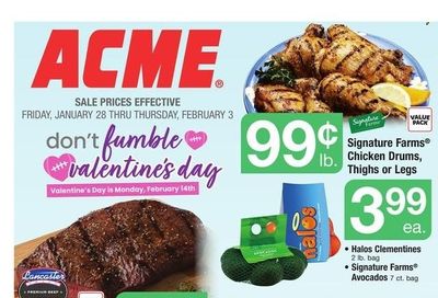ACME (DE, NJ, NY, PA) Weekly Ad Flyer January 27 to February 3
