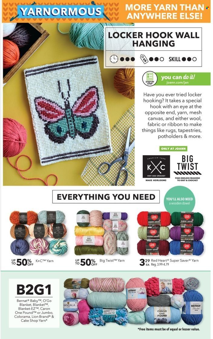 JOANN Weekly Ad Flyer January 27 to February 3