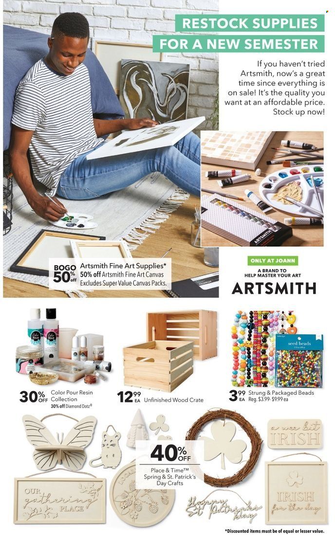 JOANN Weekly Ad Flyer January 27 to February 3