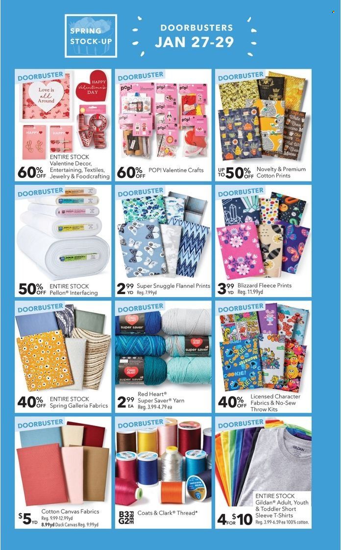 JOANN Weekly Ad Flyer January 27 to February 3