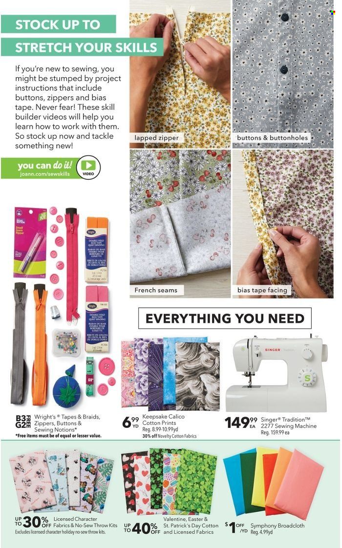 JOANN Weekly Ad Flyer January 27 to February 3