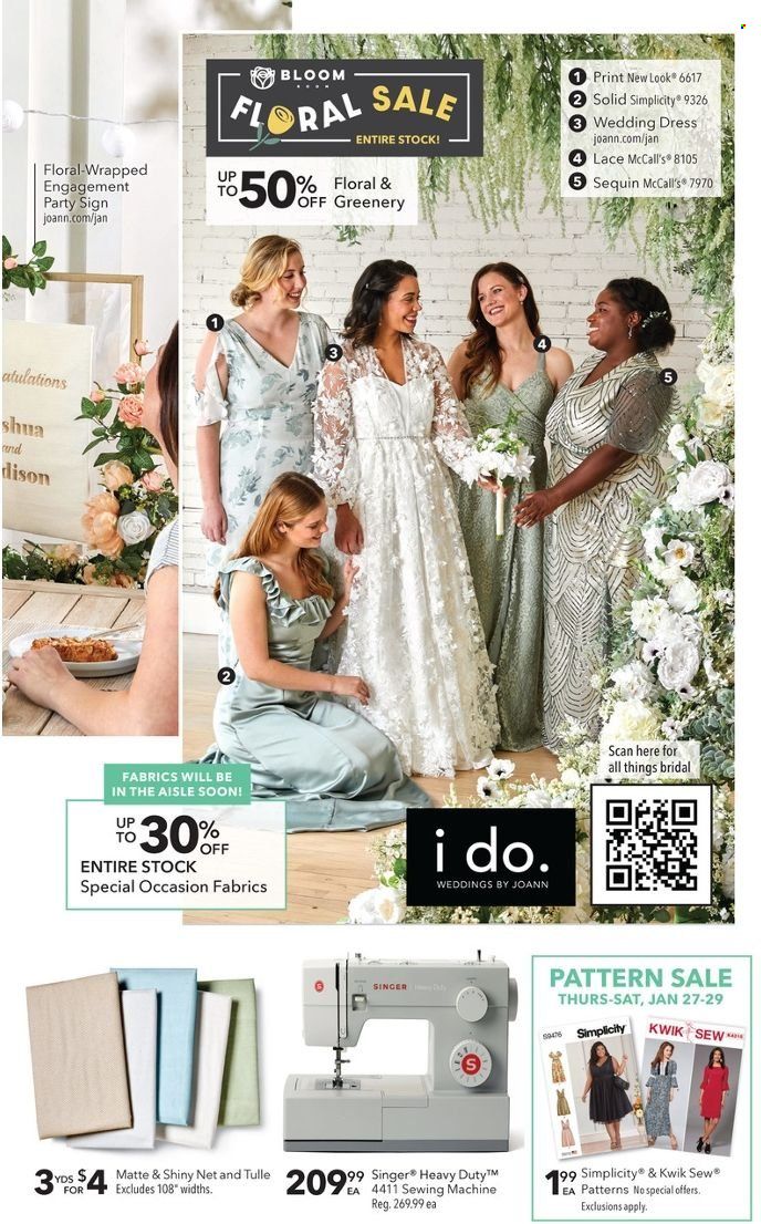 JOANN Weekly Ad Flyer January 27 to February 3