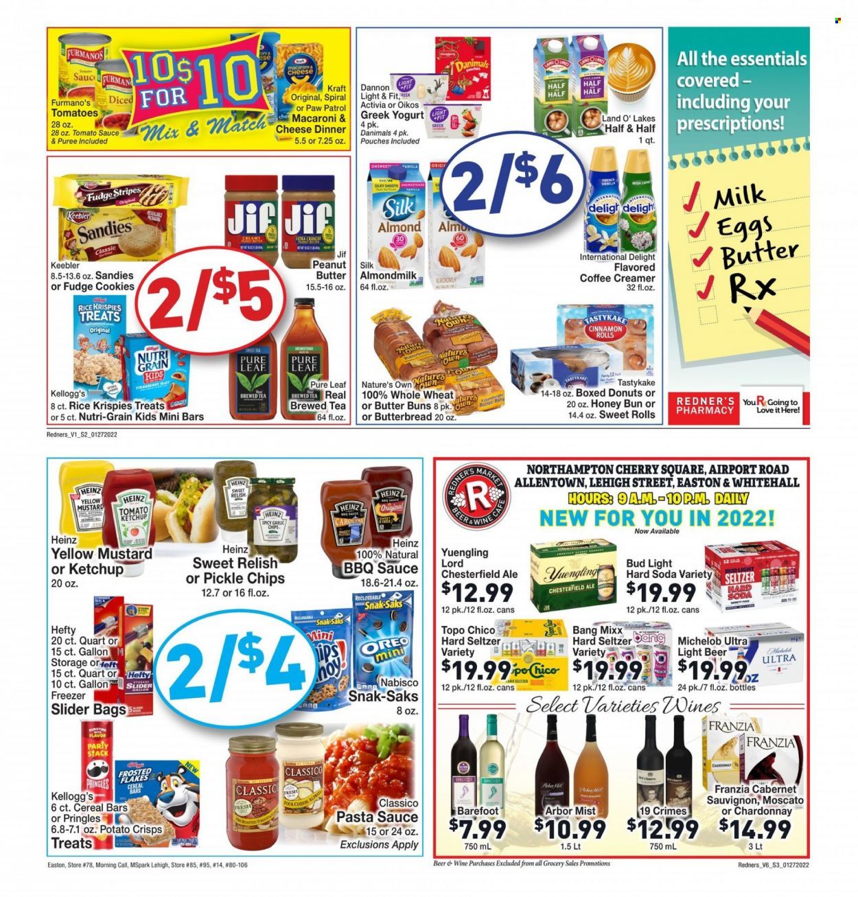 Redner's Markets (DE, MD, PA) Weekly Ad Flyer January 27 to February 3