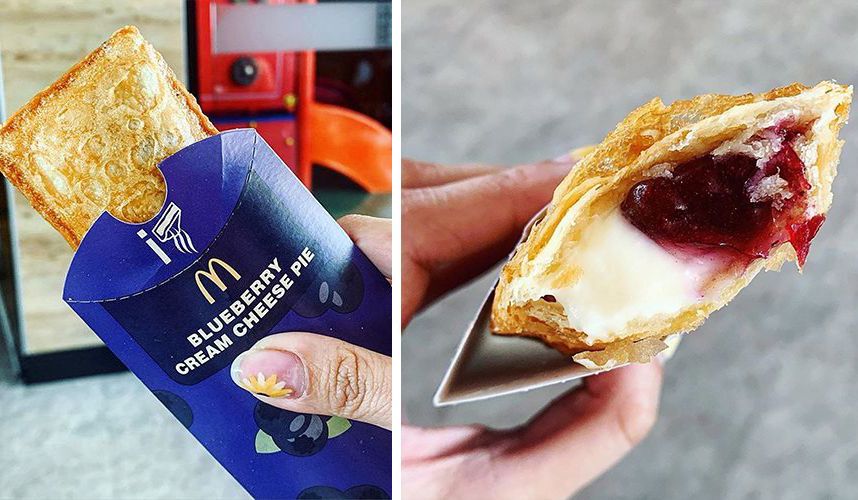 McDonald’s Heralds the Limited Time Return of their Sweet Blueberry and Creme Pie McDonald’s Heralds the Limited Time Return of their Sweet Blueberry and Creme Pie