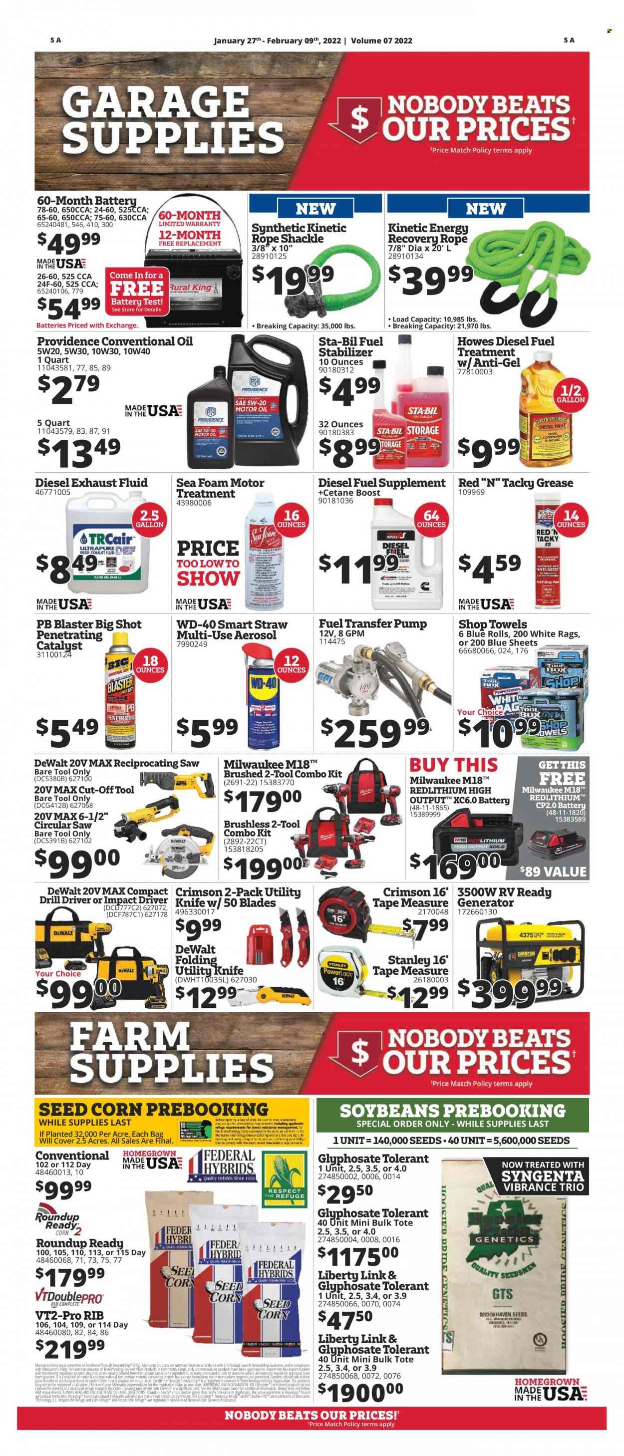 Rural King Weekly Ad Flyer January 29 to February 5