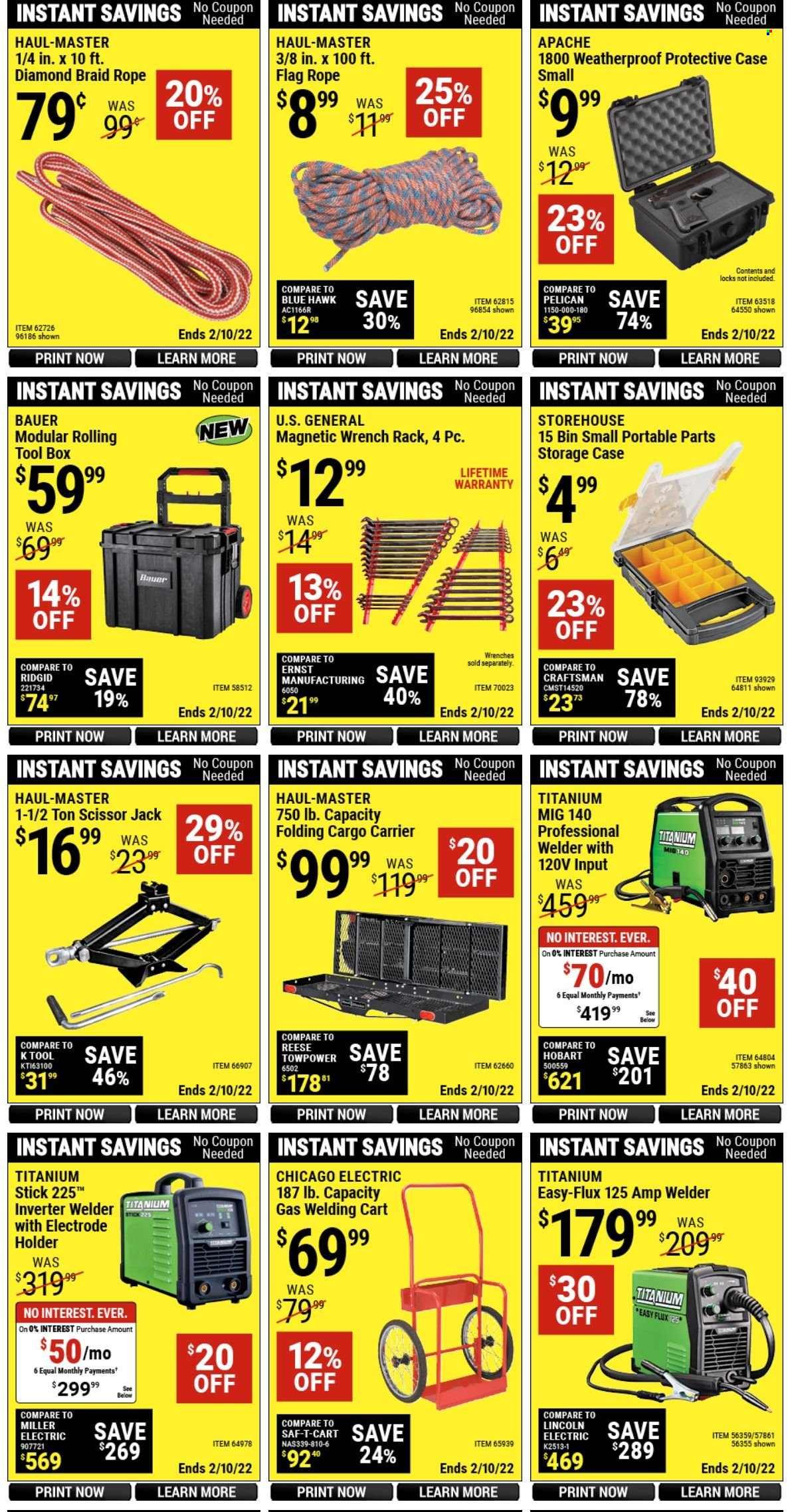 Harbor Freight Weekly Ad Flyer January 29 to February 5