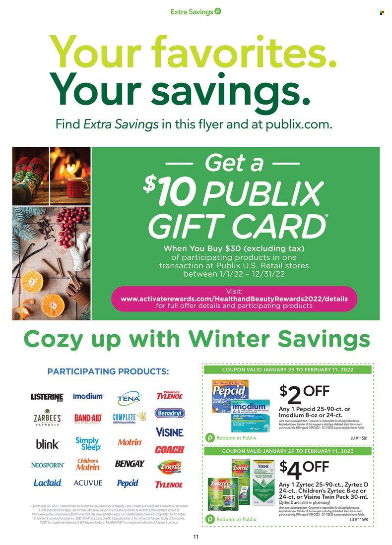 Publix (AL, FL, GA, NC, SC, TN) Weekly Ad Flyer January 29 to February 5