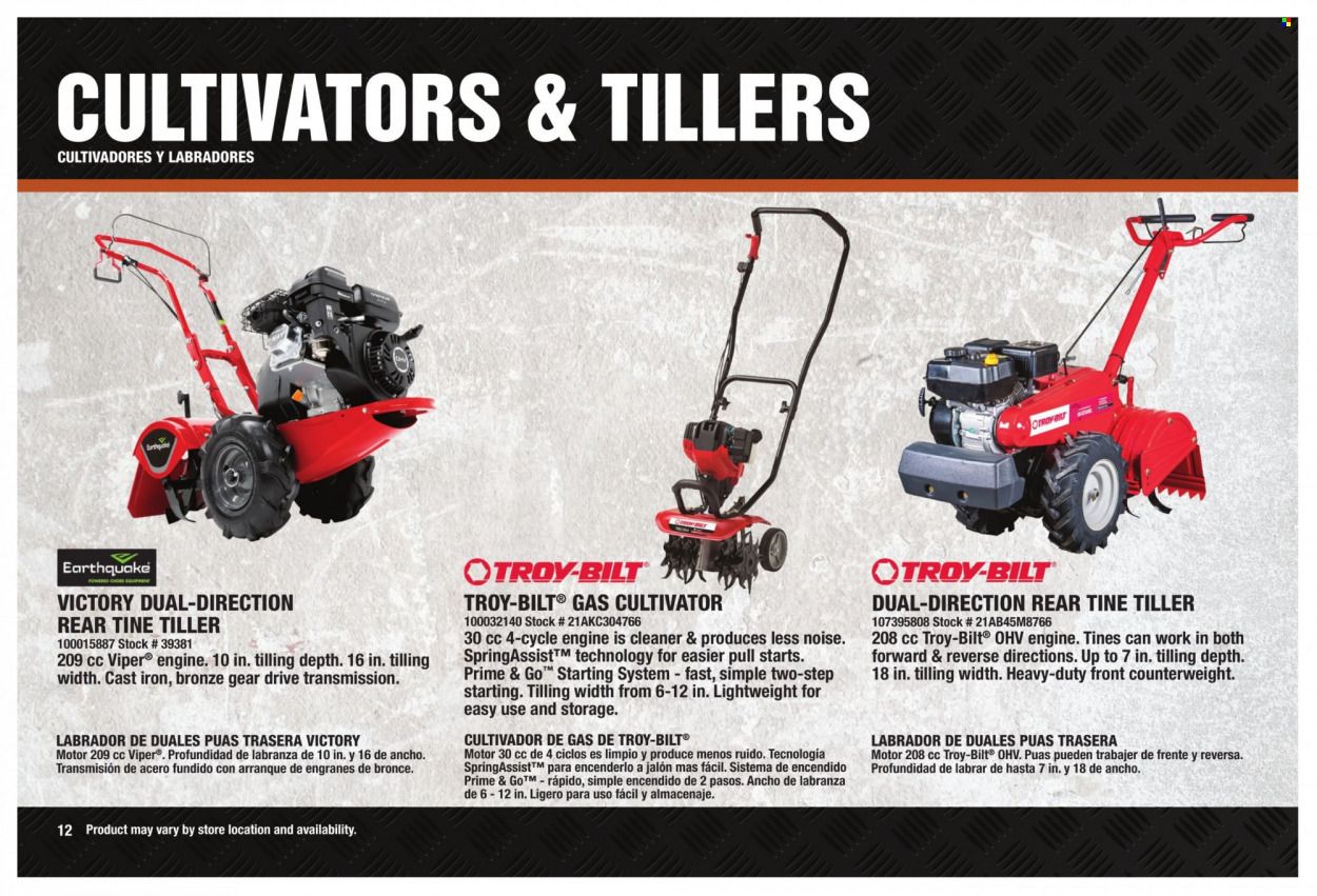 Orscheln Farm and Home (IA, IN, KS, MO, NE, OK) Power Equipment Guide Weekly Ad Flyer Specials January 28 to January 1, 2023