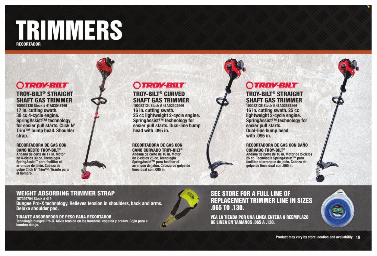 Orscheln Farm and Home (IA, IN, KS, MO, NE, OK) Power Equipment Guide Weekly Ad Flyer Specials January 28 to January 1, 2023