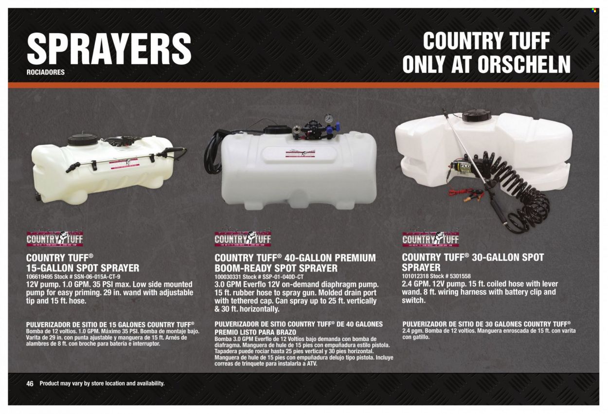 Orscheln Farm and Home (IA, IN, KS, MO, NE, OK) Power Equipment Guide Weekly Ad Flyer Specials January 28 to January 1, 2023