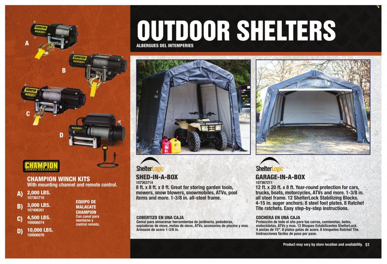 Orscheln Farm and Home (IA, IN, KS, MO, NE, OK) Power Equipment Guide Weekly Ad Flyer Specials January 28 to January 1, 2023