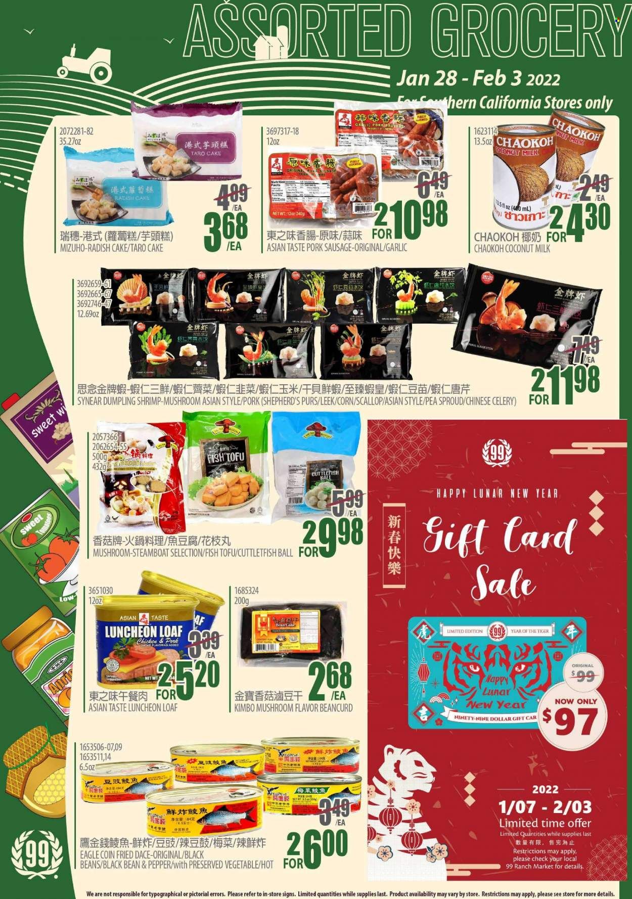 99 Ranch Market (CA) Weekly Ad Flyer January 29 to February 5